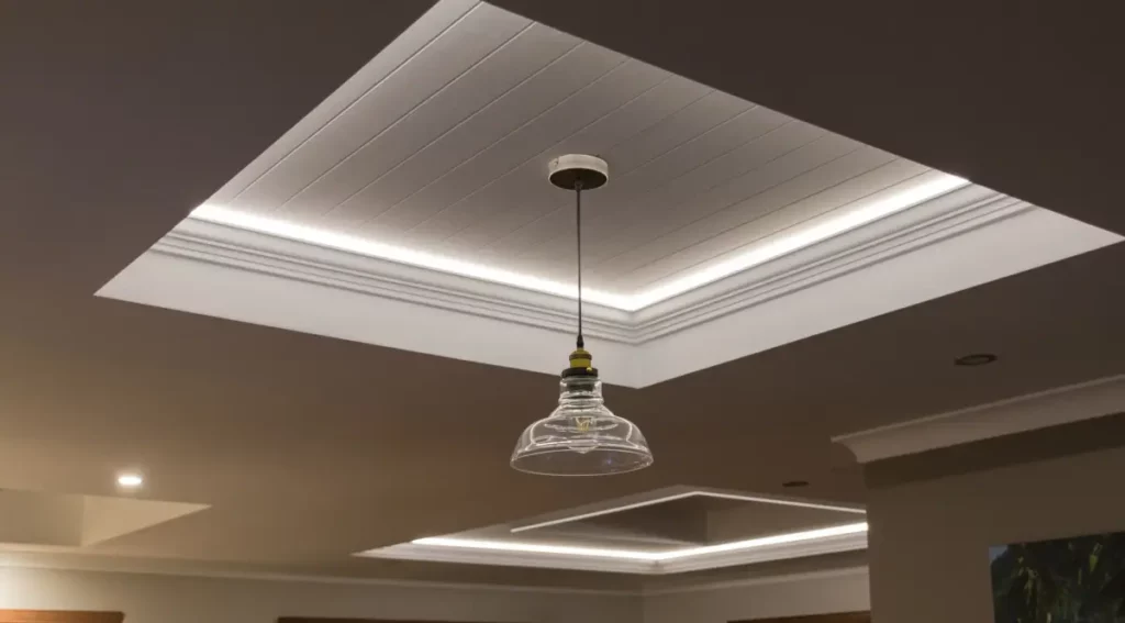 کاربرد نور مخفی در سقف ساختمان