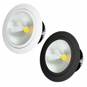چراغ 40 وات COB توکار متحرک مدل(FEC-319) FEC